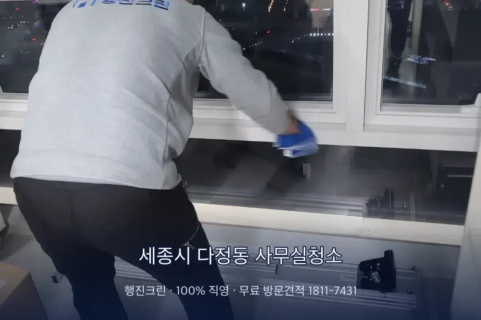 세종시 다정동 사무실청소